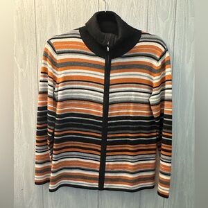 Canda Multi Stripe Womens Sweater